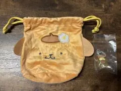 サンリオふわふわフェイス日焼け巾着Halloweenチャームポムポムプリンセット