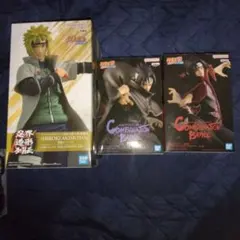 NARUTO イタチ サスケ ミナト フィギュア 3体セット