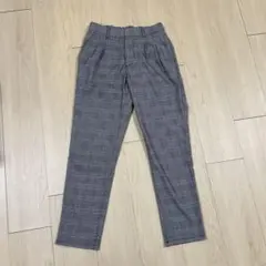 earth music&ecology グレンチェックパンツ