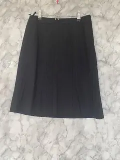 コムサイズム　L ダークグレーのストライプ　オフィス、綺麗め系