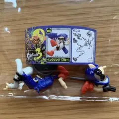 スプラトゥーン3 チョコエッグ　インクリング　ブルー