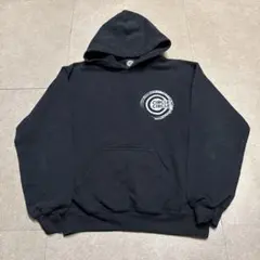 Circle circle パーカー　プルオーバー　スウェット　黒　ブラック　S