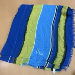 ヒ*ー様 usna 自由区 ストール ブルー系のサムネイル