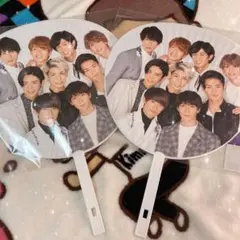 【簡易包装】SnowMan カウコン2019→2020 うちわ 2枚セット