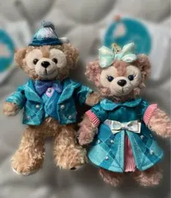 ダッフィー シェリーメイ ぬいぐるみバッジ