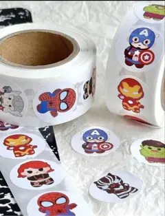 マーベル　アベンジャーズ　ロールシール　100枚　切り売り　新品