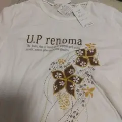 U.P renoma 半袖Tシャツ ホワイト Mサイズのサムネイル