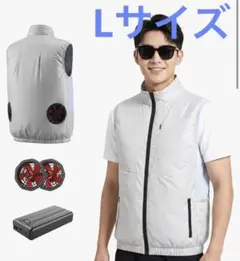 空調服 COOL VEST FAN セット シルバー - メルカリ