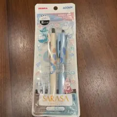 ZEBRA サラサクリップ ムーミン 0.5mm 黒 4本セット