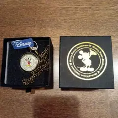 Disney ミッキーマウス 懐中時計 オリジナルボックス付き　ジャンク品
