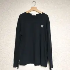 STONE ISLAND ストーンアイランド ワンポイントロゴ ロンT 使用感有