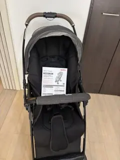 美品】Aprica ラクーナビッテクッション シュヴァルツ ブラック - メルカリ