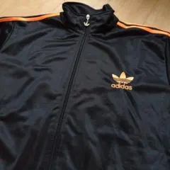 90s　adidas　トラックジャケット　古着　ビンテージ