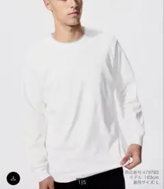 ソフトタッチクルーネックtシャツ 長袖カットソー