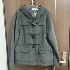 BLUE CROSS GIRLS グレー ダッフルコート Mサイズ　美品、卒業式