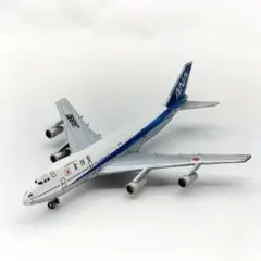 全日空 ANAボーイング747 飛行機 昭和レトロ ブリキの飛行機2機セット