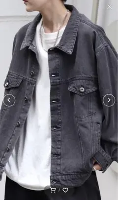 新品未使用　デニムジャケット　Gジャン　ブラック