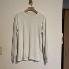 ヒートテックウルトラウォームクルーネックT【M】　ホワイト　白