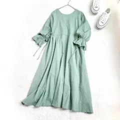 ITEMS URBAN RESEARCH キャンディースリーブシシュウワンピースのサムネイル