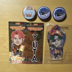 中務裕太　千社札 缶バッチ クリアチャーム