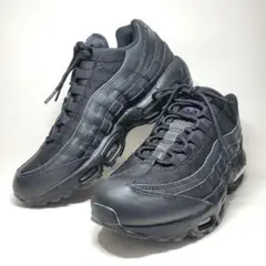 【美品】ナイキ マックス 95 エッセンシャル トリプルブラック 27.5