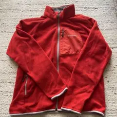 mont-bell Kid's 150 フリースジャケット 赤