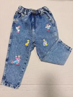 LITTC　トミカ　ディズニー　ミッキー&フレンズジーンズ　ズボン　100cm