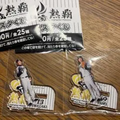 阪神タイガース 2025 優勝記念くじ アクリルスタンド 岩崎優 - メルカリ