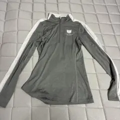 NOEL ASMAR EQUESTRIAN ハーフジップシャツ グレー