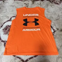 UNDER ARMOUR ノースリーブTシャツ オレンジ