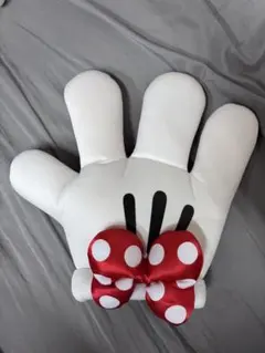 ミニーマウス 手型クッション