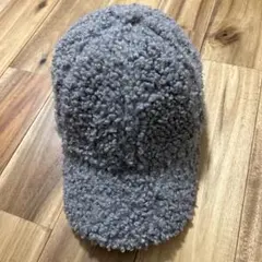モコモコキャップ　グレー　Sのサムネイル