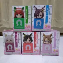 ウマ娘　プリティーダービー　ひっかけフィギュア　5体