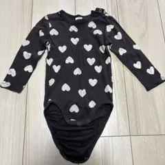 H&M ハート柄ロンパース 12-18M EUR86