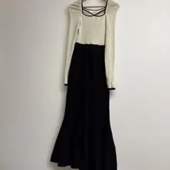 ROYAL PARTY マーメイドニットワンピース　フリーサイズ