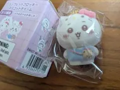 い*ら様 ちいかわ　シークレットフロッキー マスコットチャーム　キティ　サンリオ