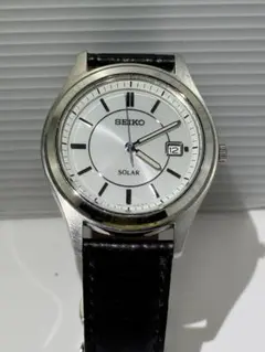 SEIKO Solar アナログ時計 シルバーのサムネイル