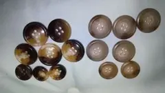 昭和のボタン 大小 ２セット
