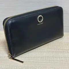 JILL STUART ラウンドファスナー長財布 ブラック リングモチーフのサムネイル