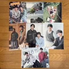 King & Prince まとめ売り　クリアファイル　ポスター　シール King & Prince 歴代クリアポスター 21枚セット まとめ売り