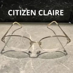 【美品】CITIZEN CLAIRE メガネ　メガネフレーム