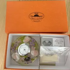 GILDE Dreamlight 花柄置時計