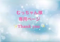 むっちゃん様専用ページ