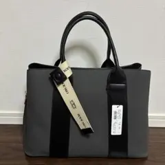 【新品未使用】ロゴリボン付A4トートバッグ Lサイズのサムネイル