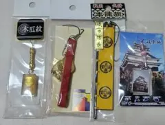 戦国武将 織田信長ストラップ 4点セット