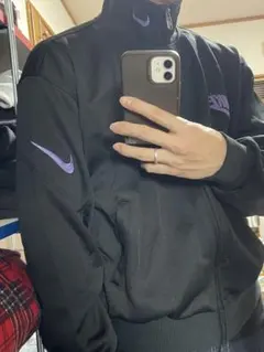 ☆90s NIKEトラックジャケット 襟スウォッシュ