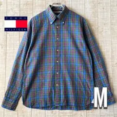 トミーヒルフィガー TOMMY HILFIGER チェックシャツ M