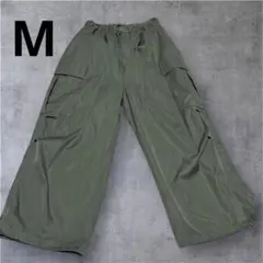 Confirm ミリタリーワイドカーゴパンツ パラシュートパンツ M