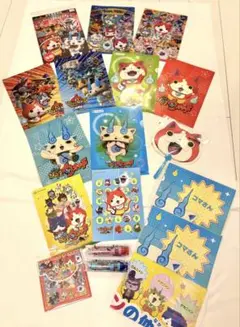 【新品未開封】妖怪ウォッチ クリアファイル グッズ計18点