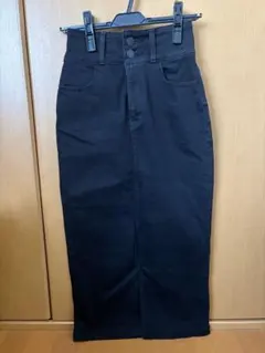 AZUL by moussy ブラック ハイウェストスカート S